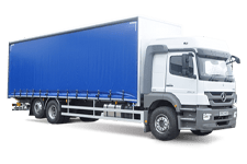 Van Hire Long Eaton - 26 Tonne Curtain Side Lorry - Truck hire Long eaton